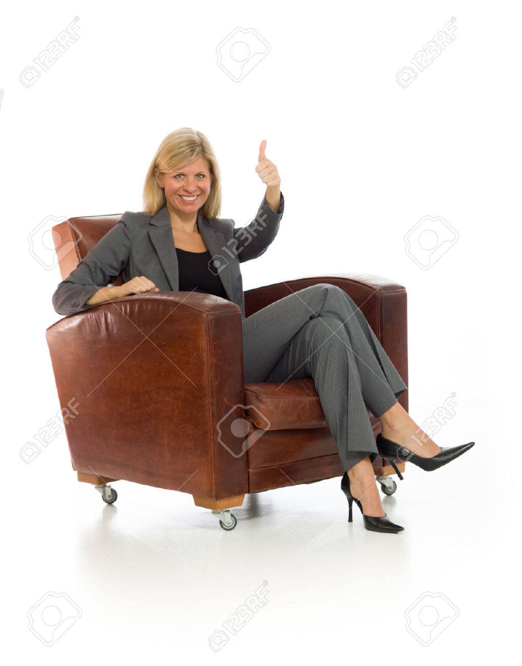 Model isolated thumbs up success - 40593863 Model isolated thumbs up success - 40593863
