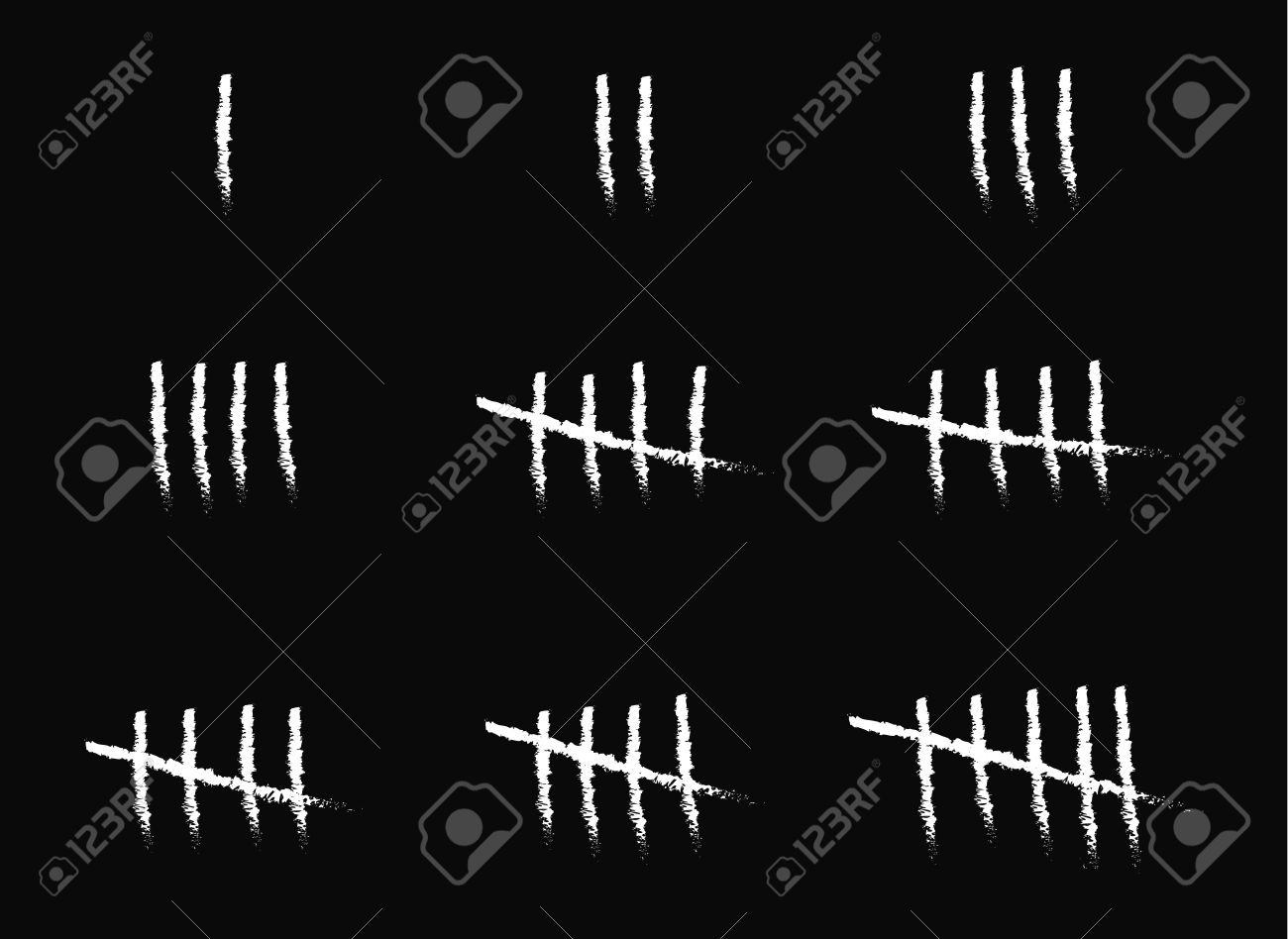 counting days with chalk
