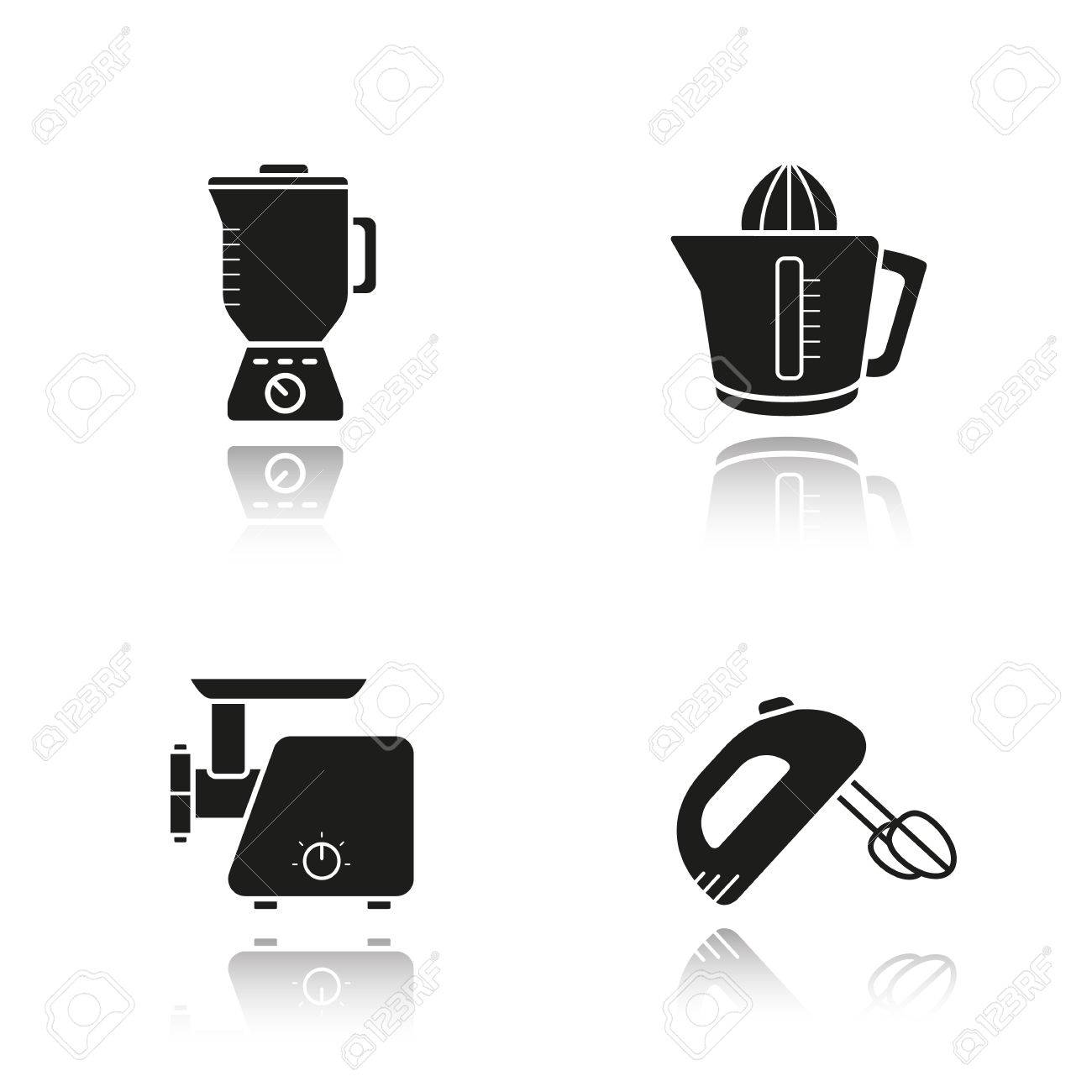 Strumenti Della Cucina Ombra Icone Nere Set. Concetti Di Logo ... Strumenti Della Cucina Ombra Icone Nere Set. Concetti Di Logo ...