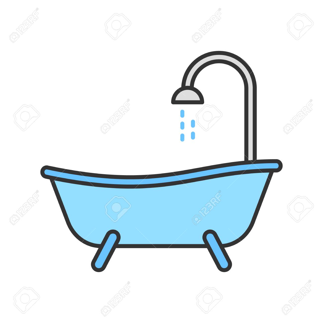 Bathtub dibujo