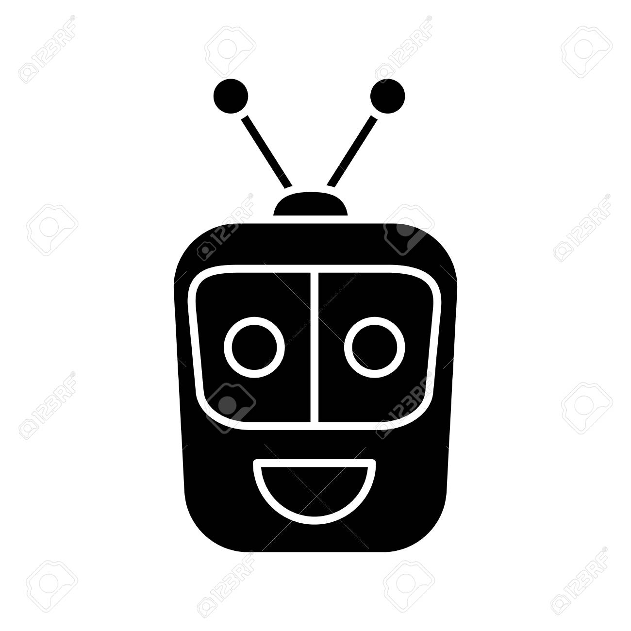 Chatbot Glyph Icon Silhouette Symbol Talkbot Modern Robot Royalty Free Cliparts Vectors And Stock Illustration Image Chatbot Glyph Icon Silhouette Symbol Talkbot Modern Robot Royalty Free Cliparts Vectors And Stock Illustration Image
