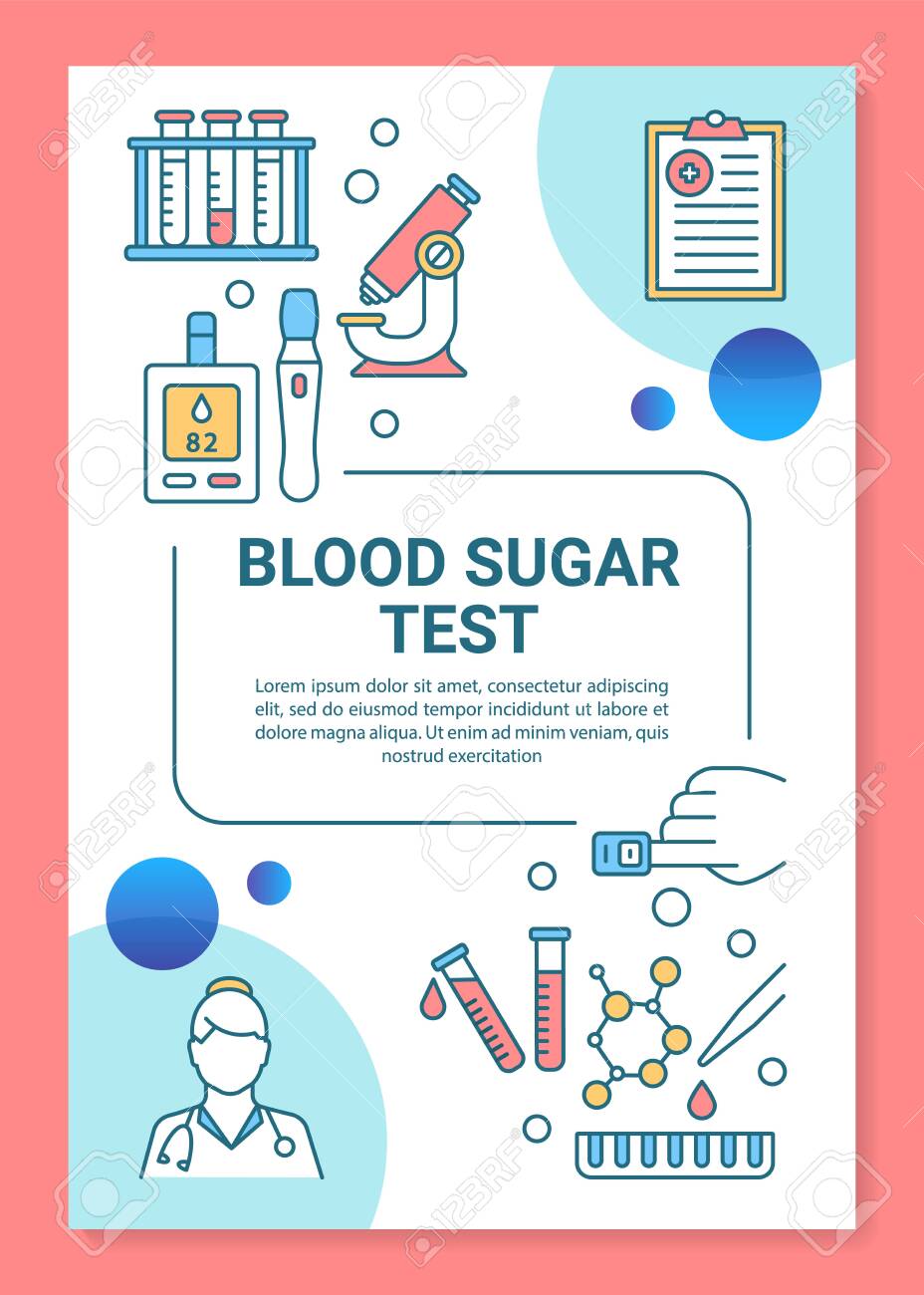 blood sugar test brochure template layout diabetes prevention diabetes brochure template