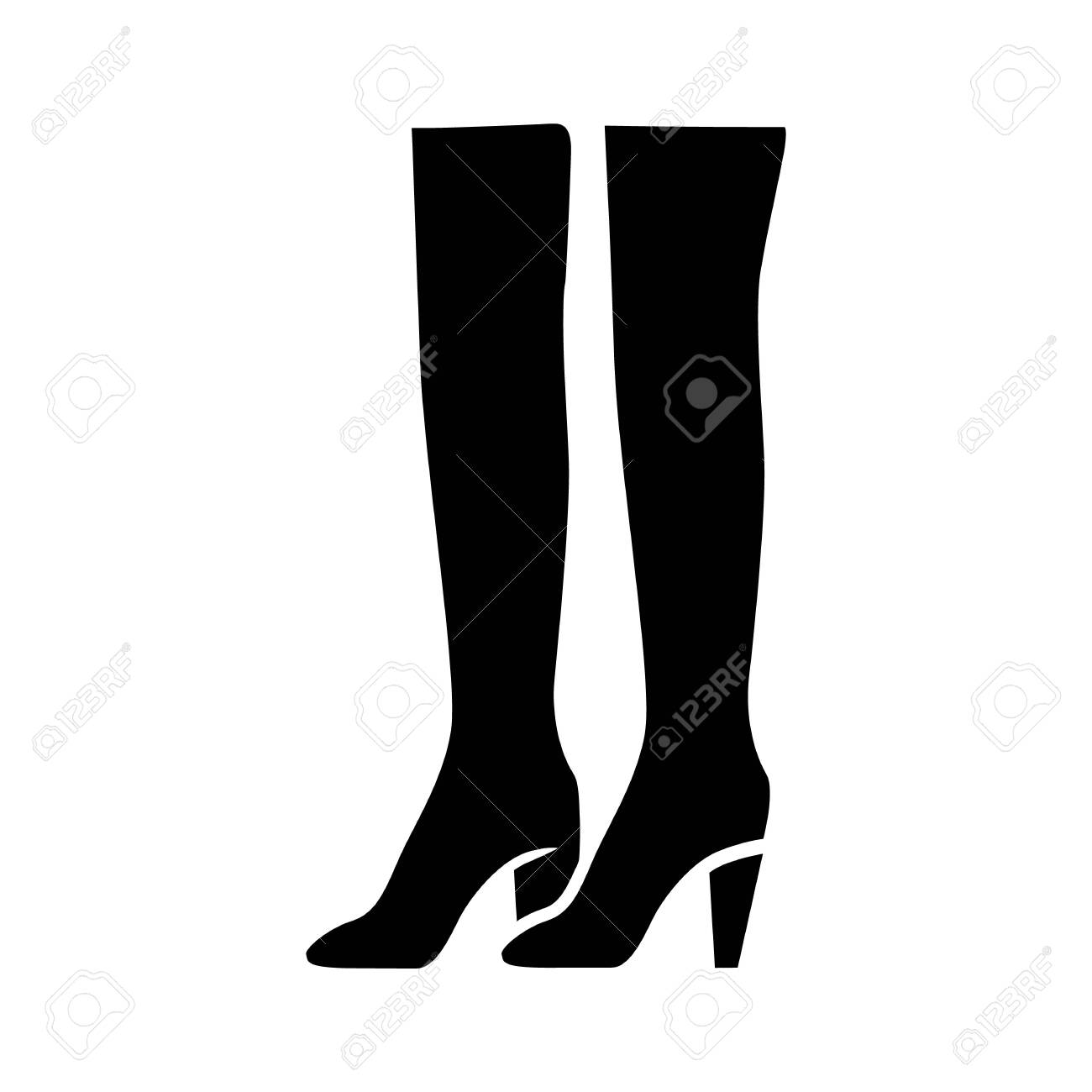 luxury knee high boots