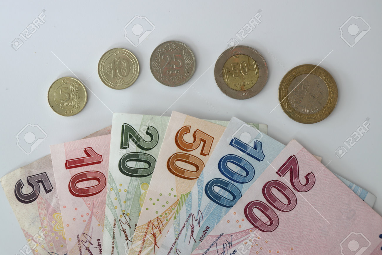 ロット PMG - トルコ 6. すべての紙幣の排出。 5、10、20、50、100、500、1000