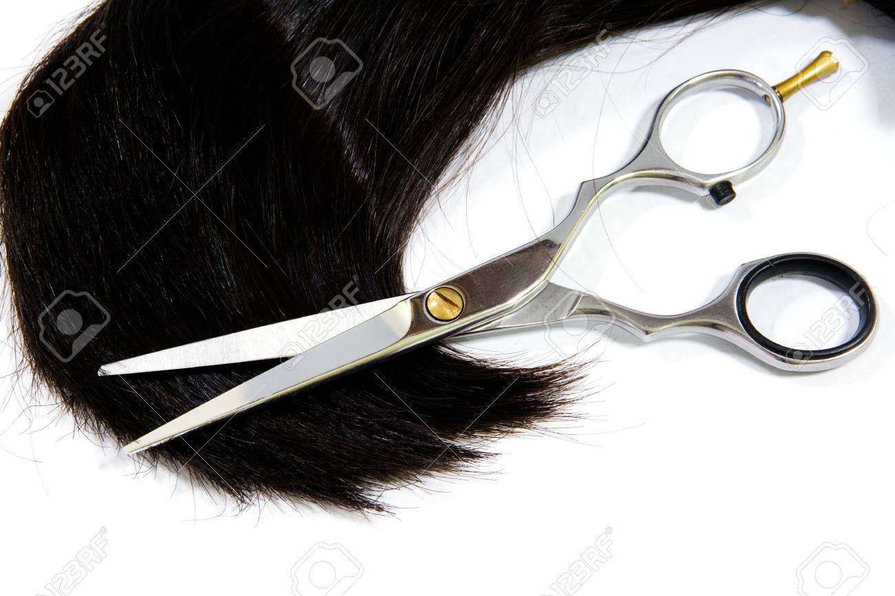 scheren fur haare schneiden haare lizenzfreie fotos bilder und stock fotografie image 45517961