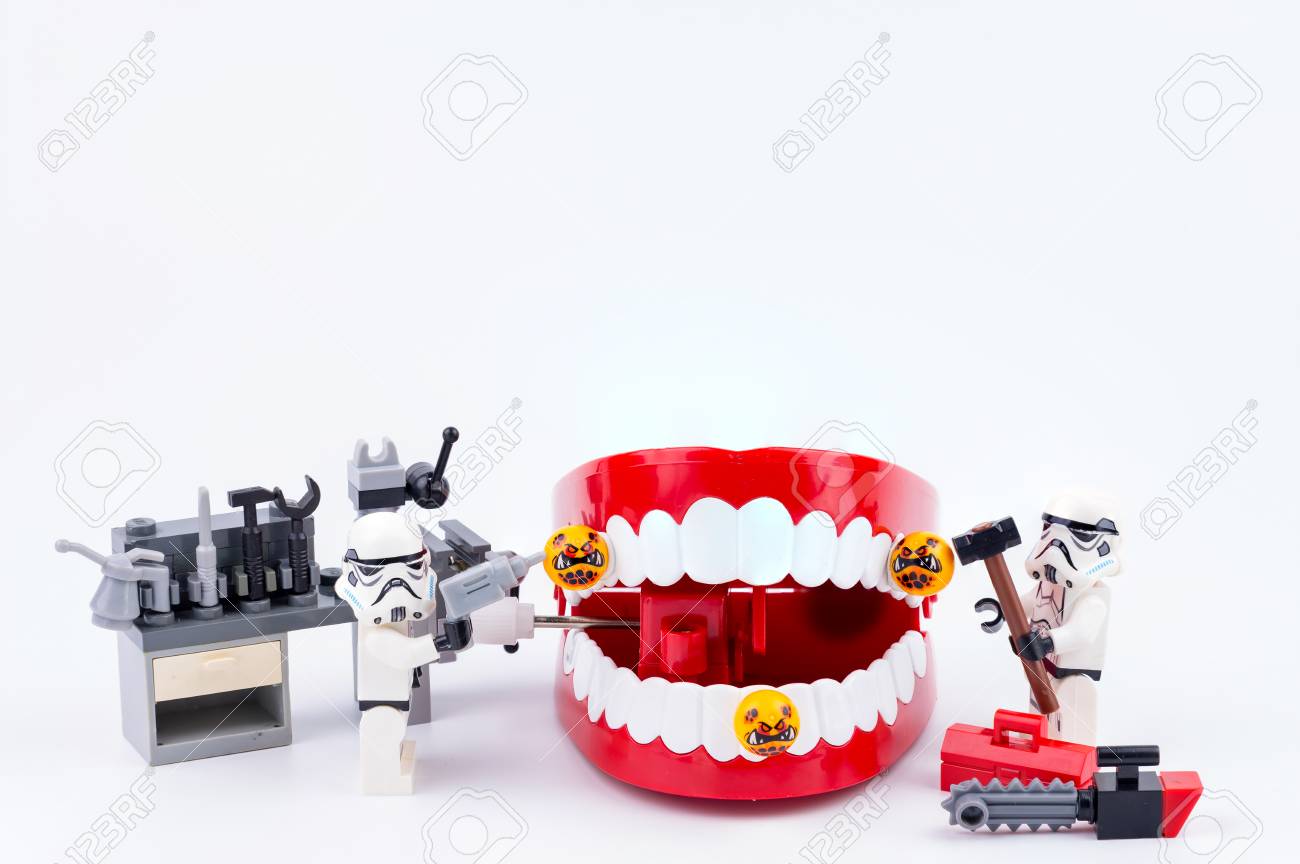 lego red stormtrooper