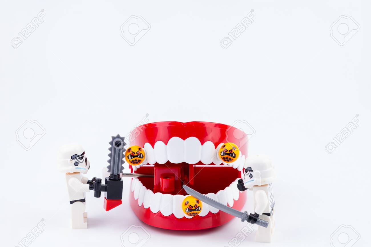 lego red stormtrooper