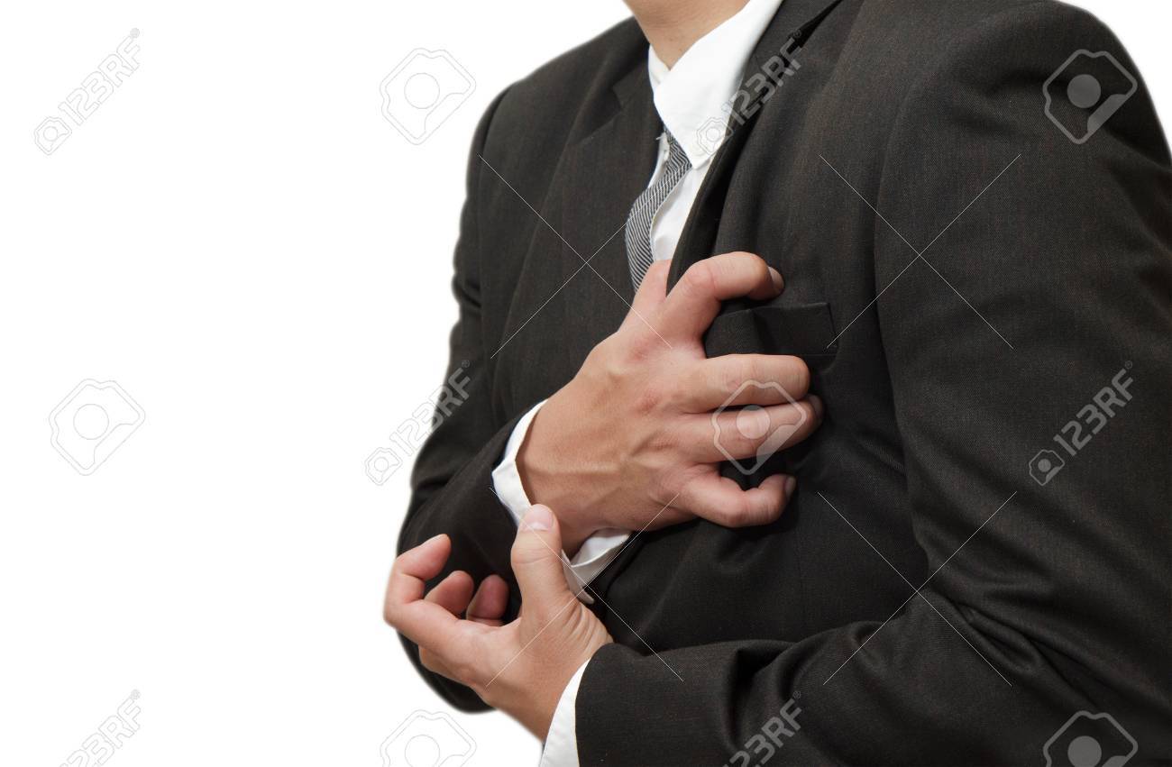 ビジネスマンが心臓発作 の写真素材 画像素材 Image