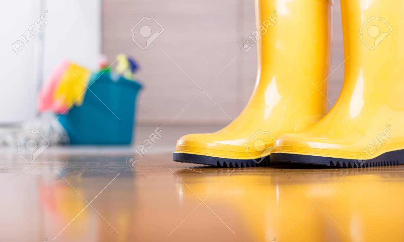 yellow gumboots