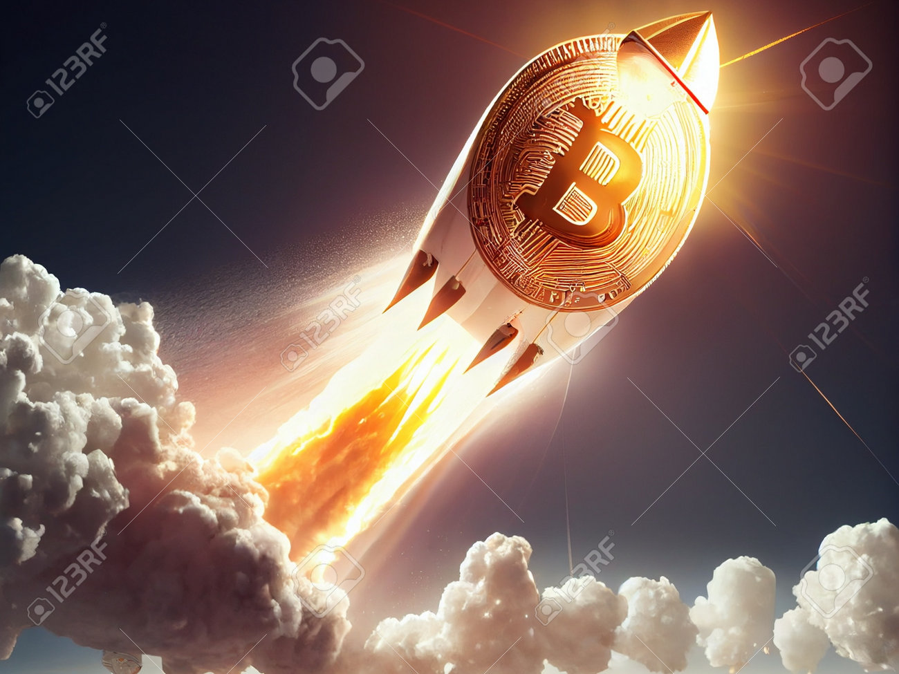 달에 암호화 로켓 발사 우주선, 비트 코인 금융 벽지 로열티 무료 사진, 그림, 이미지 그리고 스톡포토그래피. Image  198271698