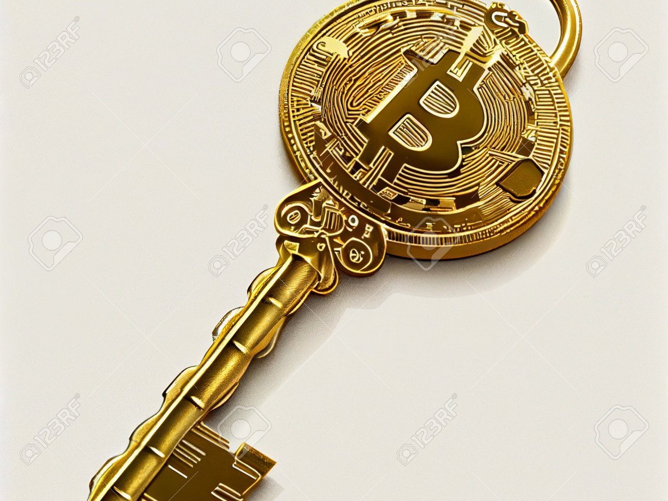 Bitcoin 암호화 통화 잠금 Tresor 은행 안전 벽지 황금 배경 Ai 생성 로열티 무료 사진, 그림, 이미지 그리고  스톡포토그래피. Image 198271875