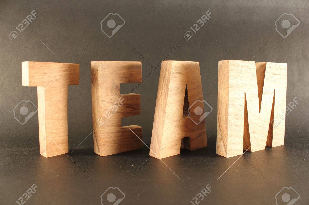 Team Text Composition With Natural Wood Letters Version 3 Stock Photo Picture And Royalty Free Image Image 16851093