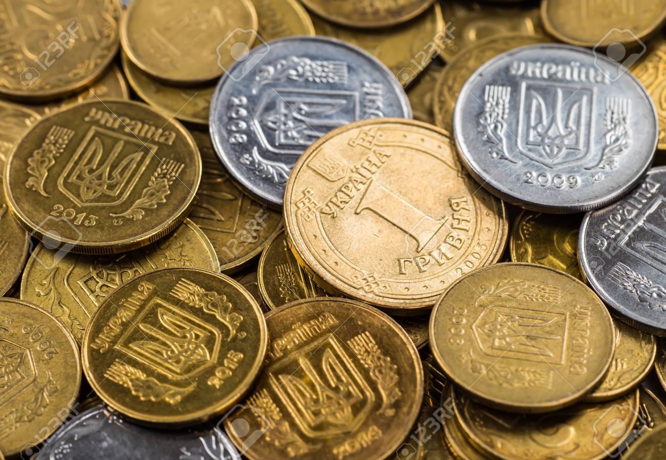 小さなお金。ウクライナのお金。グリブナ。の写真素材・画像素材 Image 61001273