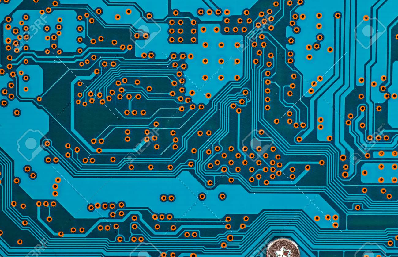 blue circuit board background of computer motherboard stock photo blue circuit board background