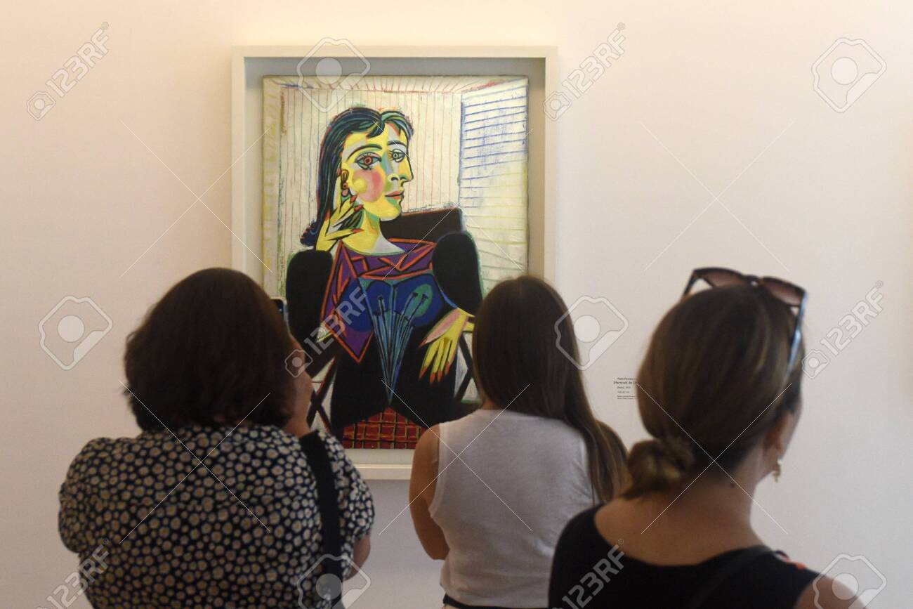 Musée Picasso ピカソ美術館 ドラマールの肖像画 フレーム付き Musée