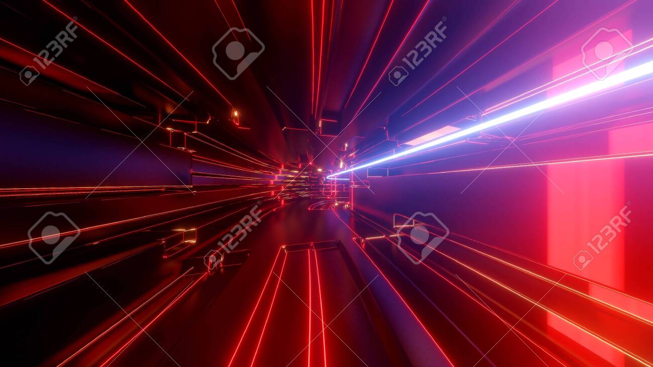 Он не он. Future city art cyberpunk неон. Red blue future. Неоновый тоннель. Неон.