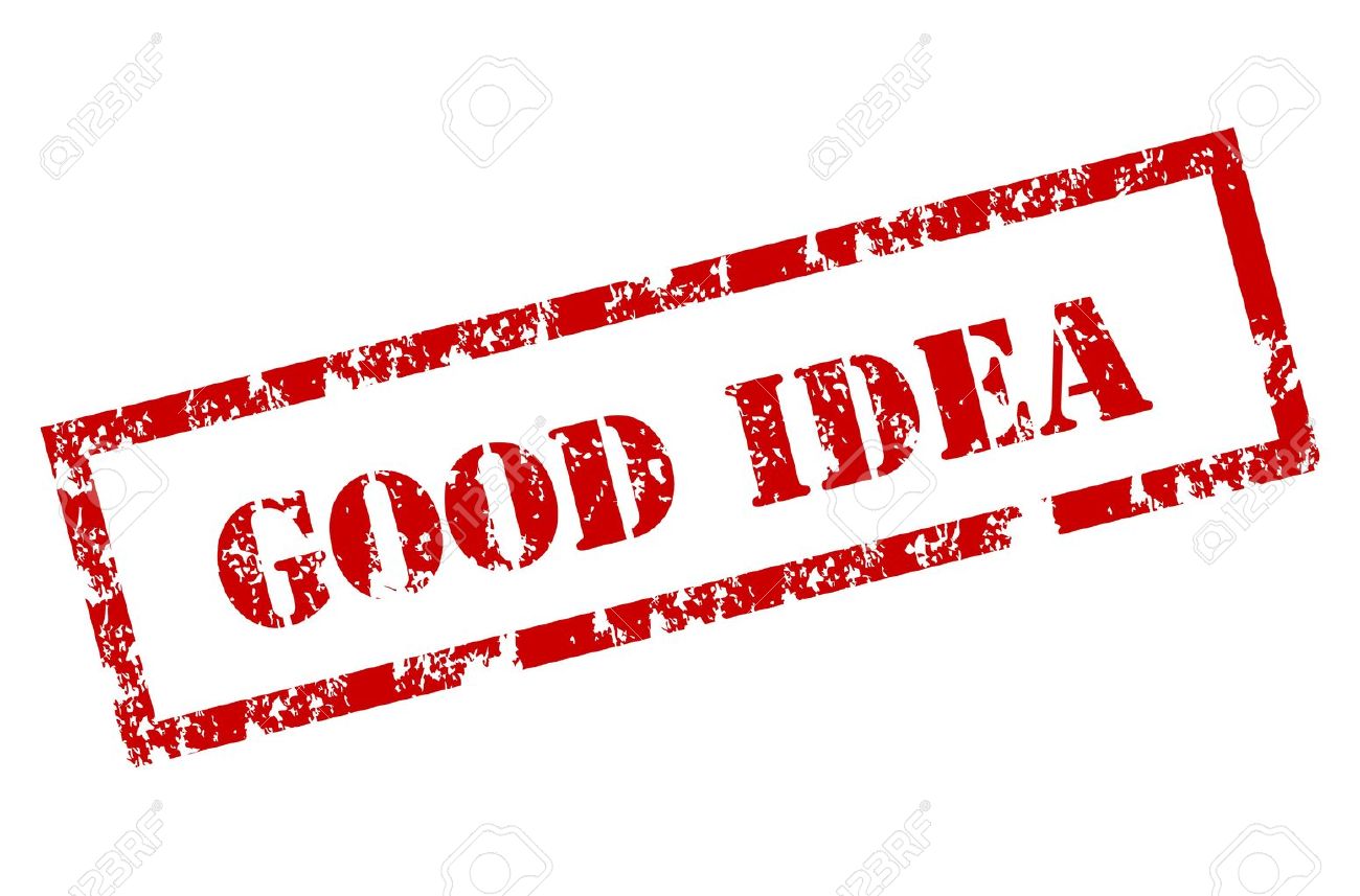 good idea stamp royalty free cliparts vectors and stock