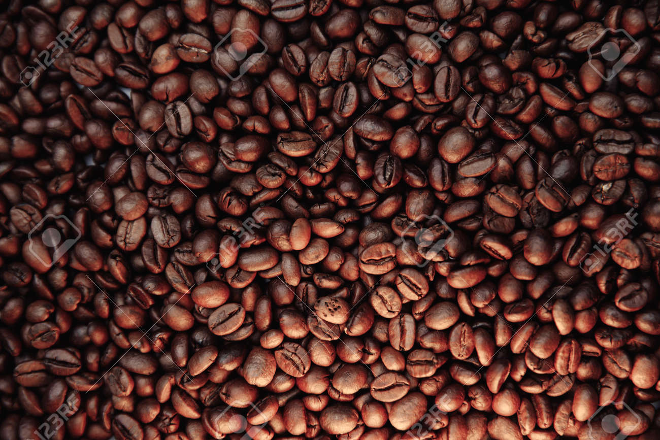 Fresh roasted coffee beans texture - 169820848 Fresh roasted coffee beans texture - 169820848