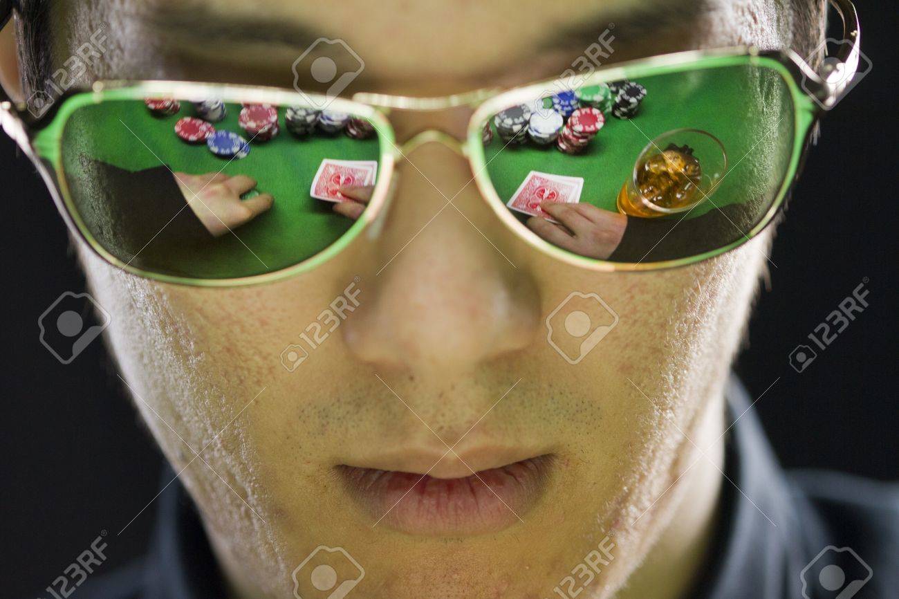 poker player sunglasses
