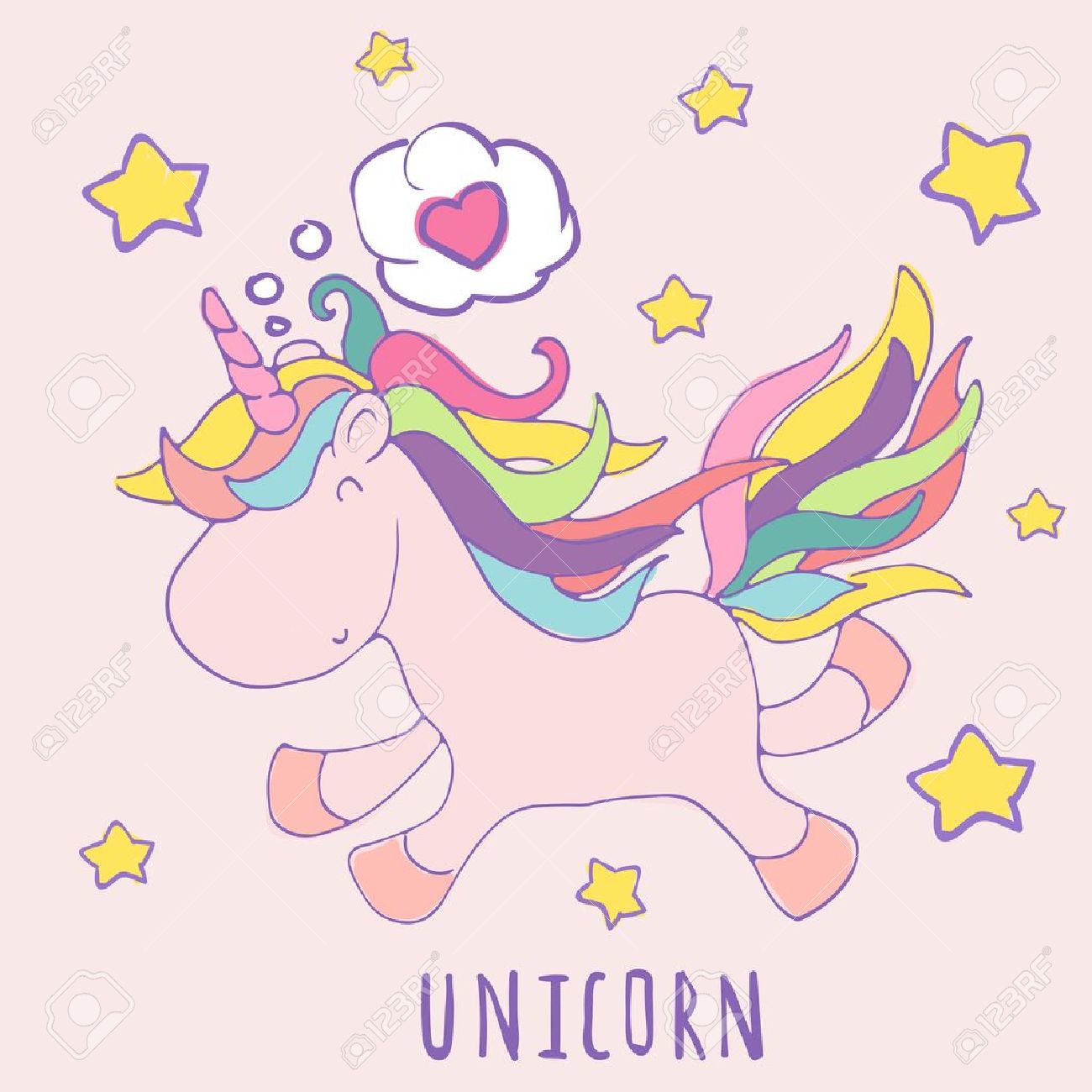 Amour Unicorn Mignon Dessin Anime Vecteur Carte D Anniversaire Heureux Avec Invitation De Baby Shower Design Invitation Modele De Dessin Vectoriel Clip Art Libres De Droits Vecteurs Et Illustration Image