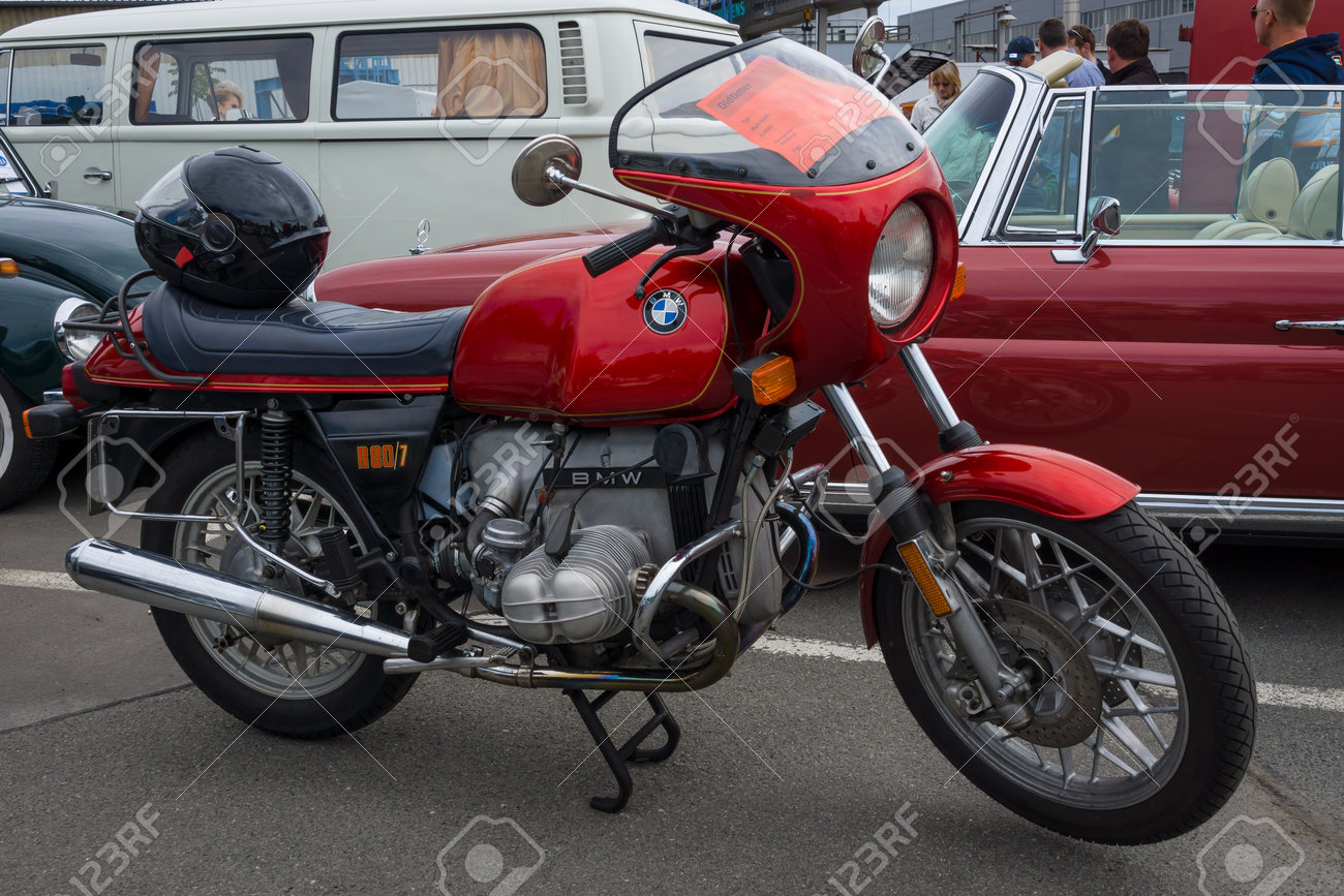 Berlin Germany May 17 2014 Motorcycle Bmw R80 7 27th Stock Photo Picture And Royalty Free Image Image 30037678
