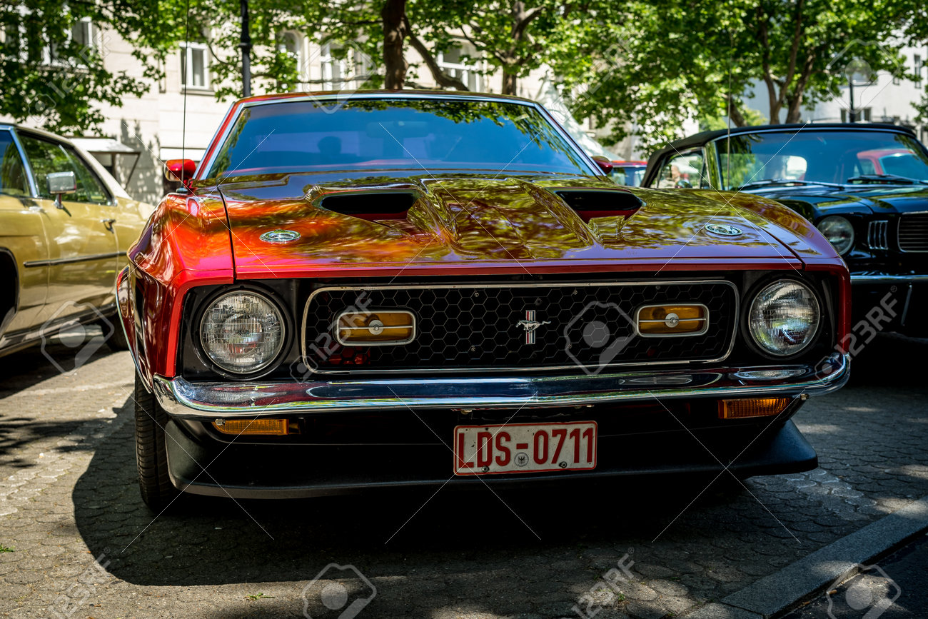 2018 Mustang Mach 1 >> Berlin June 09 2018 Muscle Car Ford Mustang Mach 1 1971 2018 Mustang Mach 1 >> Berlin June 09 2018 Muscle Car Ford Mustang Mach 1 1971
