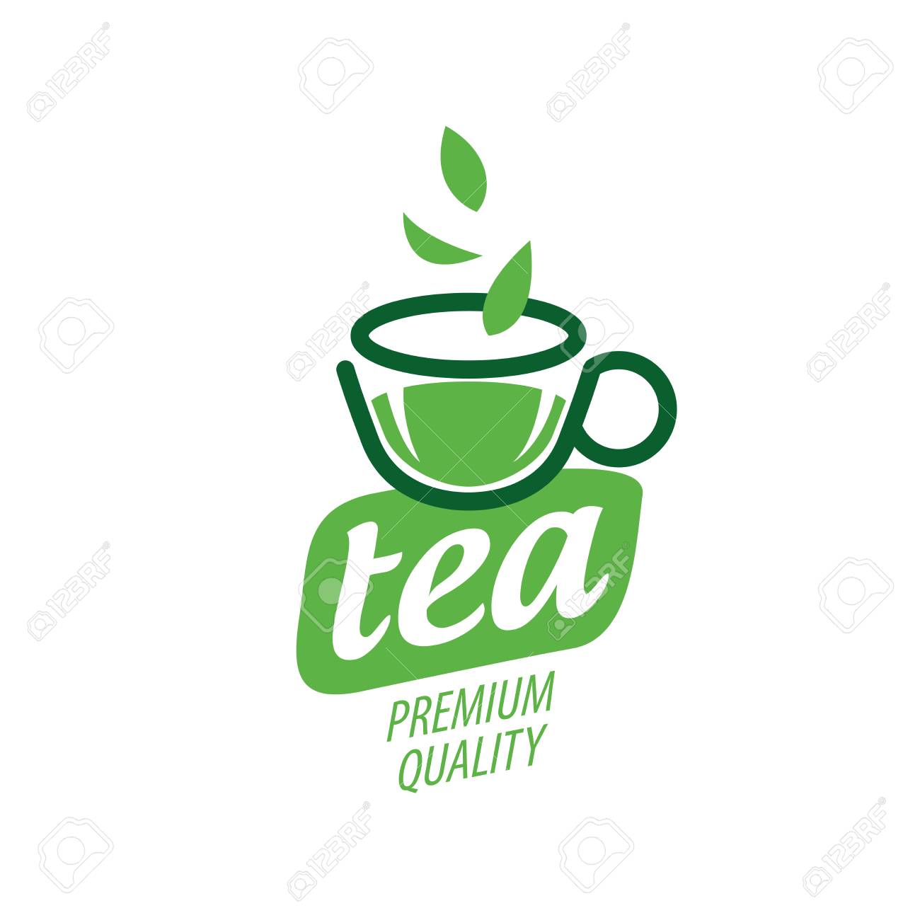 お茶のイラスト 要素ベクトル テンプレートのデザインのイラスト素材 ベクタ Image