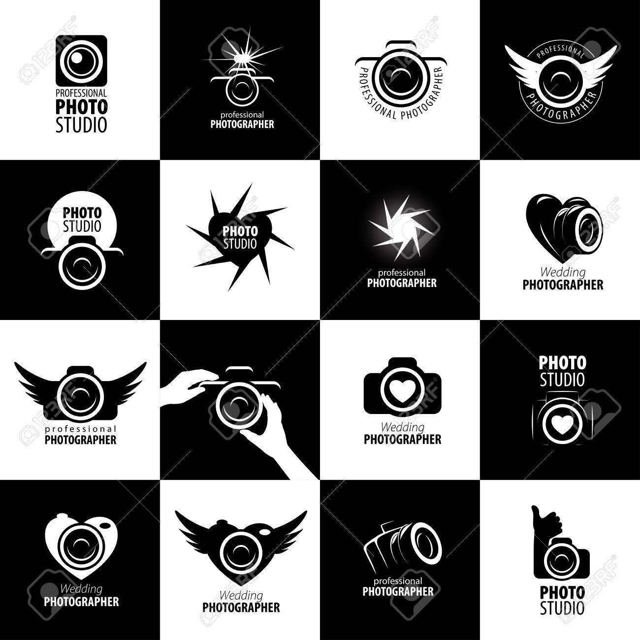 Vector logo template for a photographer or studio - 54523952 Vector logo template for a photographer or studio - 54523952