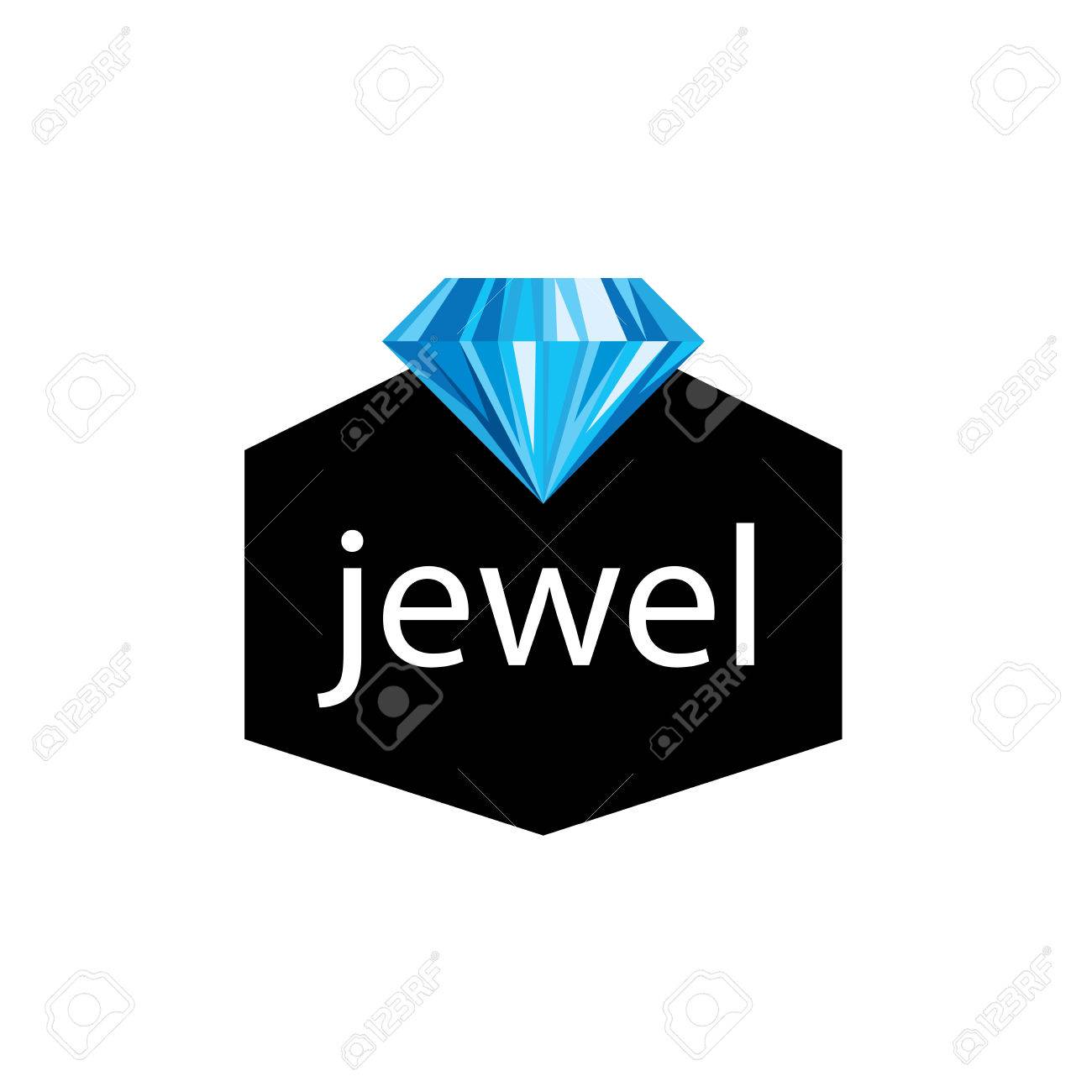 pattern design logo jewel