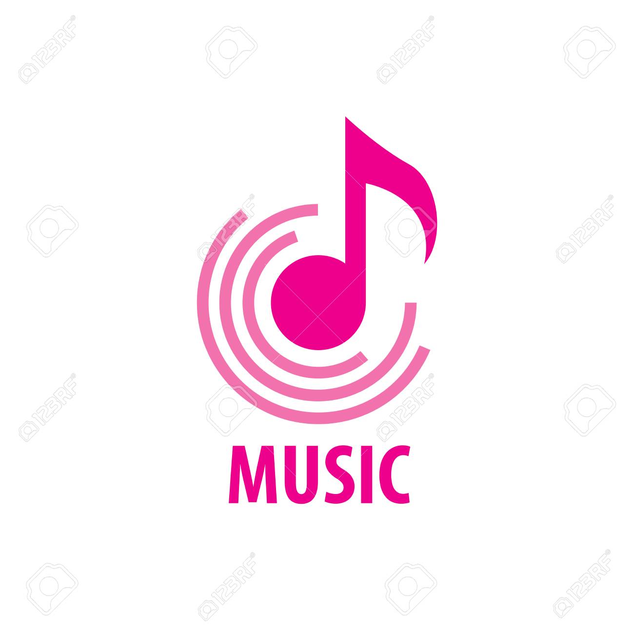 Pattern Design Music Logo Vector Illustration Of Icon Royalty Free Cliparts Vectors And Stock Illustration Image