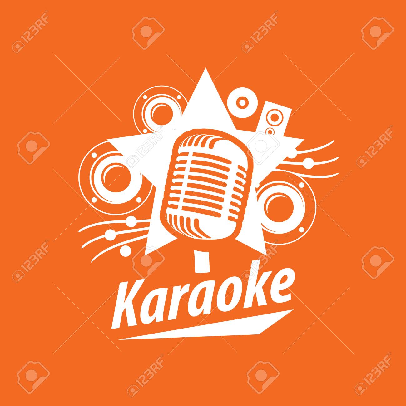 Vector Logo Karaoke Royalty Free Cliparts Vectors And Stock