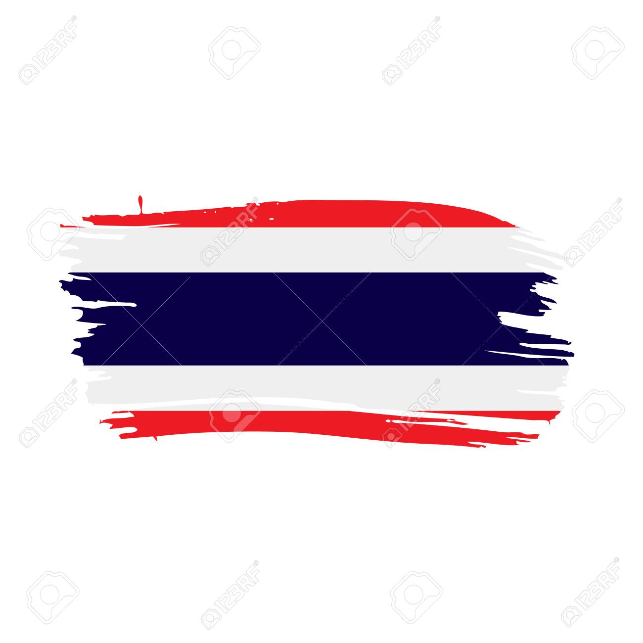 Thailand Flag Vector Illustration Royalty Free Cliparts Vectors And Stock Illustration Image