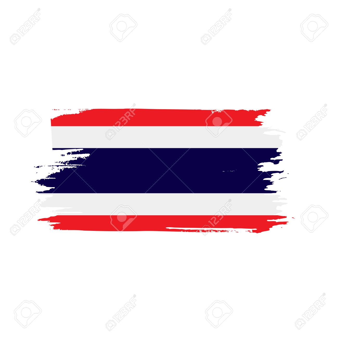 Thailand Flag Vector Illustration