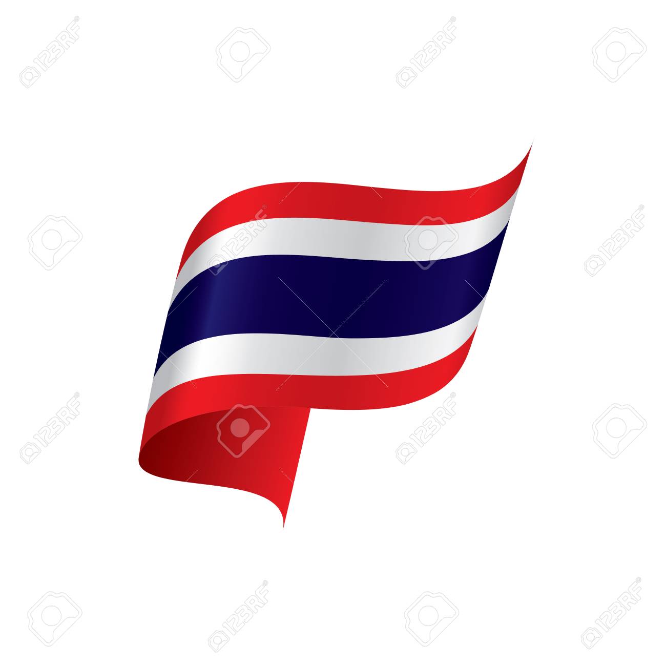 タイ国旗 ベクトルイラスト のイラスト素材 ベクタ Image タイ国旗 ベクトルイラスト のイラスト素材 ベクタ Image