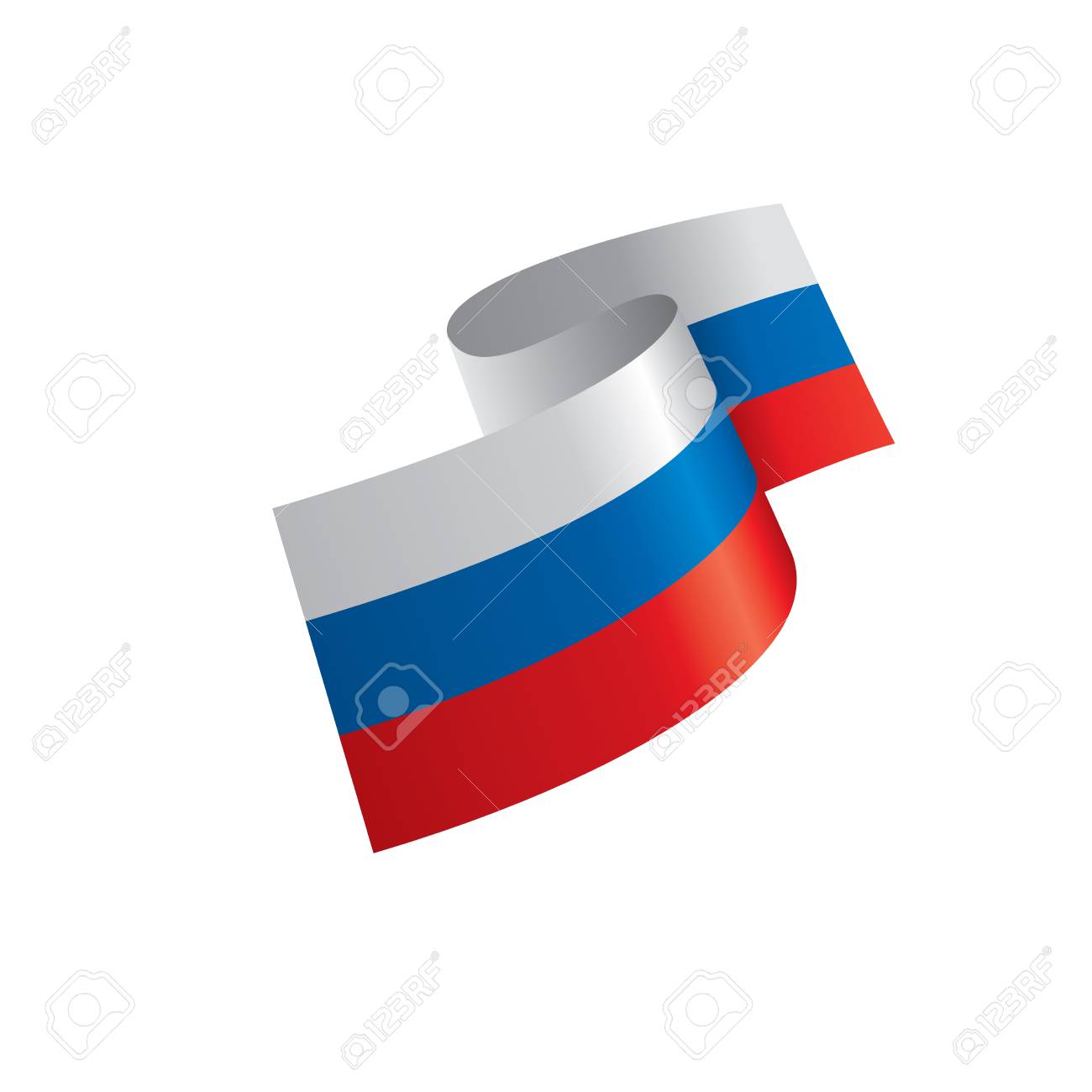 Flag Of Russia Vector for Free Download