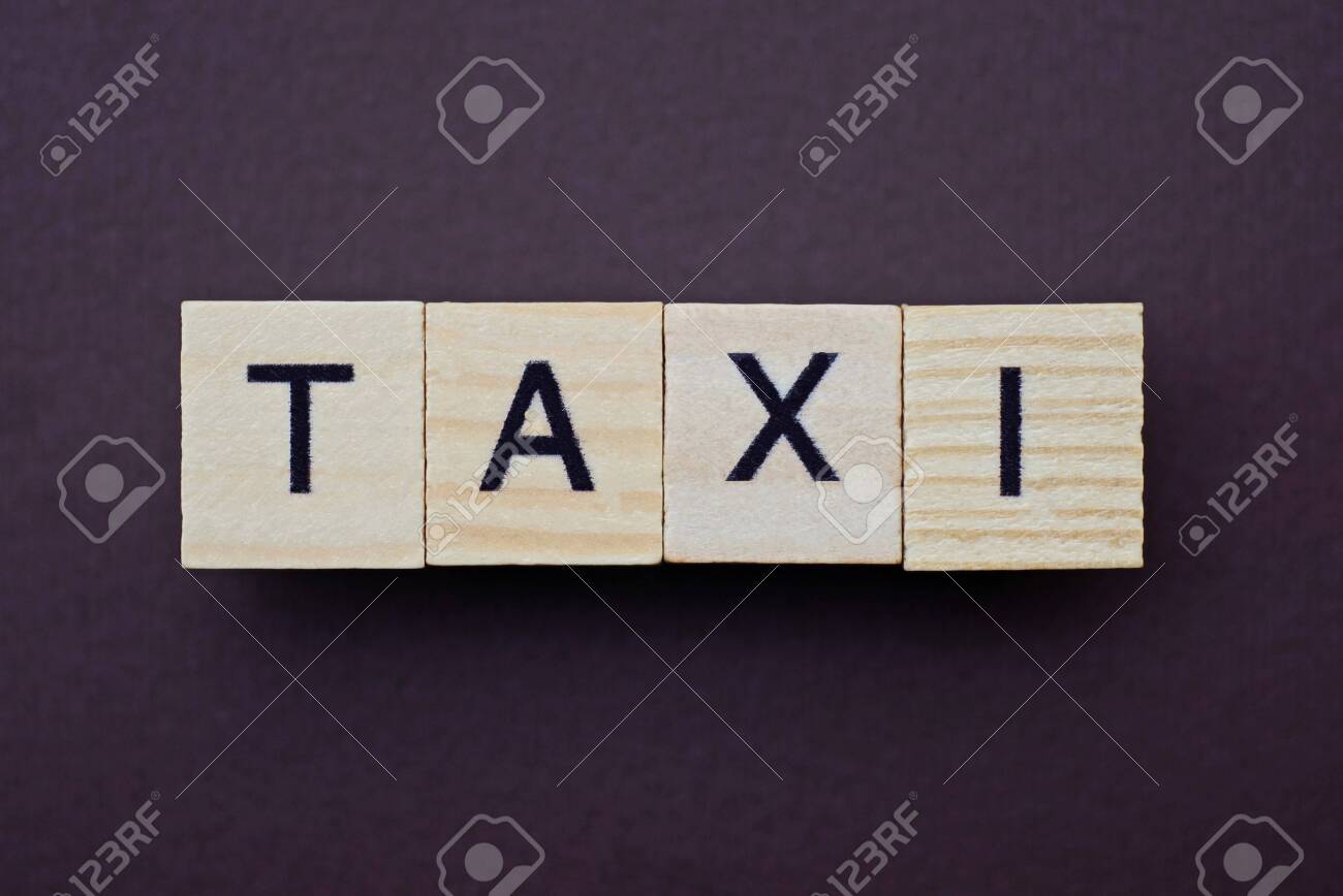 small wooden block letters