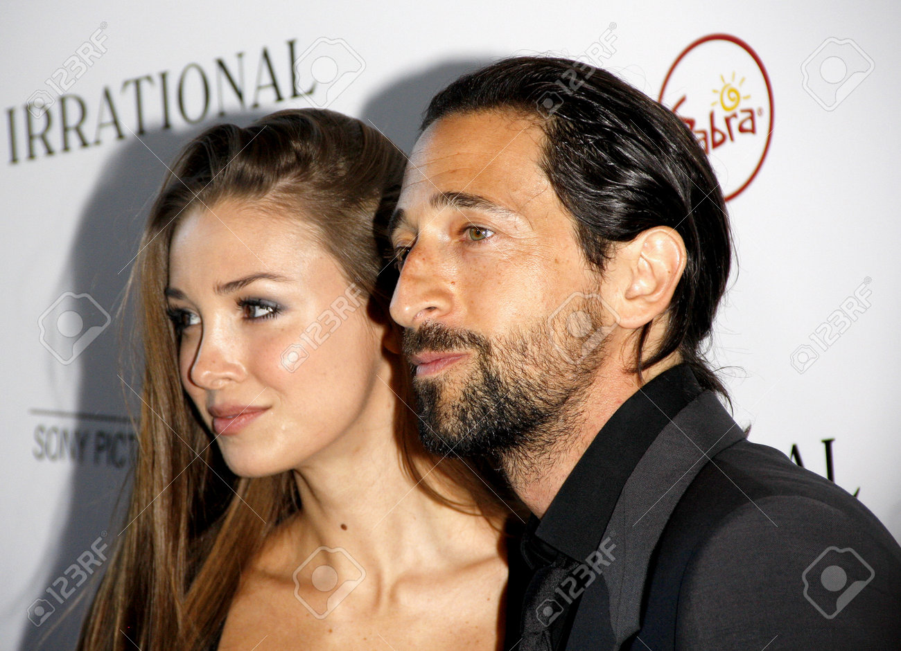 Adrien Brody And Lara Lieto At The Los Angeles Premiere Of 'Irrational Man'  Held At The WGA Theater In Beverly Hills, USA On July 9, 2015. Stock Photo,  Picture and Royalty Free, image size:1300x940