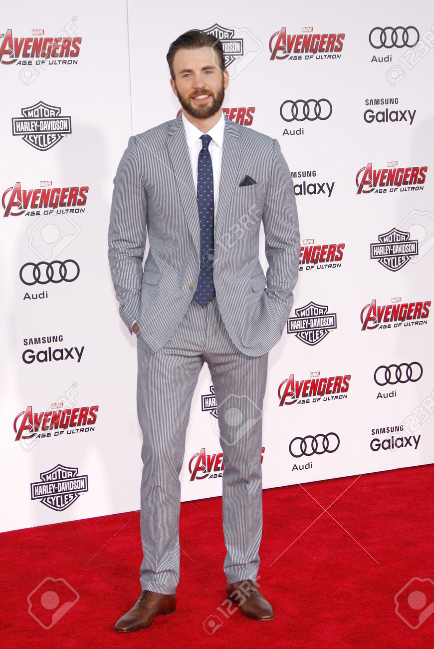 chris evans avengers premiere