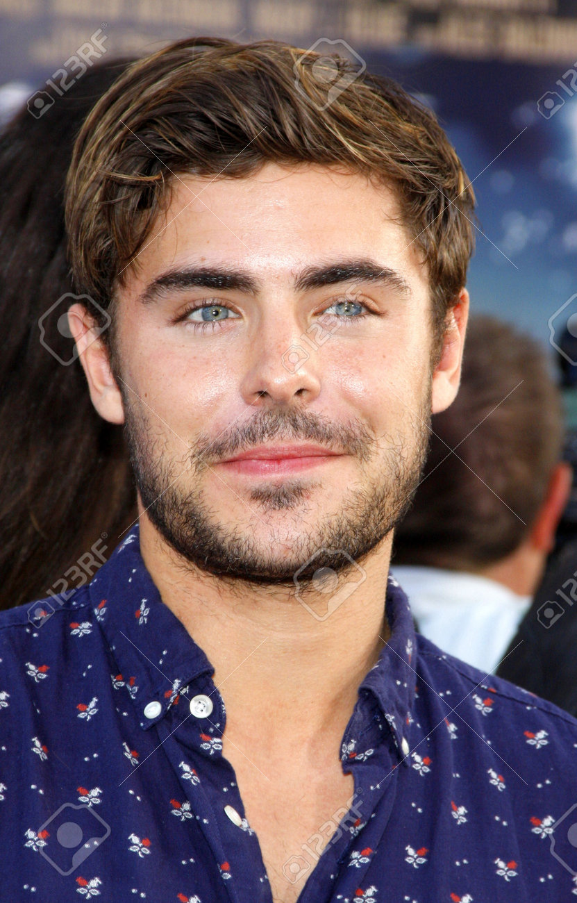 HOLLYWOOD, CA - JUNE 08, 2012: Zac Efron At The Los Angeles Premiere Of  'Rock Of Ages' Held At The Grauman's Chinese Theatre In Hollywood, USA On  June 8, 2012. Stock Photo,, image size:831x1300