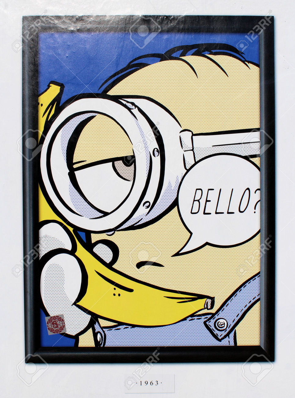 Minions Famous Artists Homage Posters In Hollywood Usa Stock Photo Picture And Royalty Free Image Image 80454635