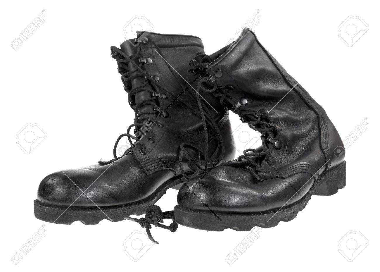 black army boots
