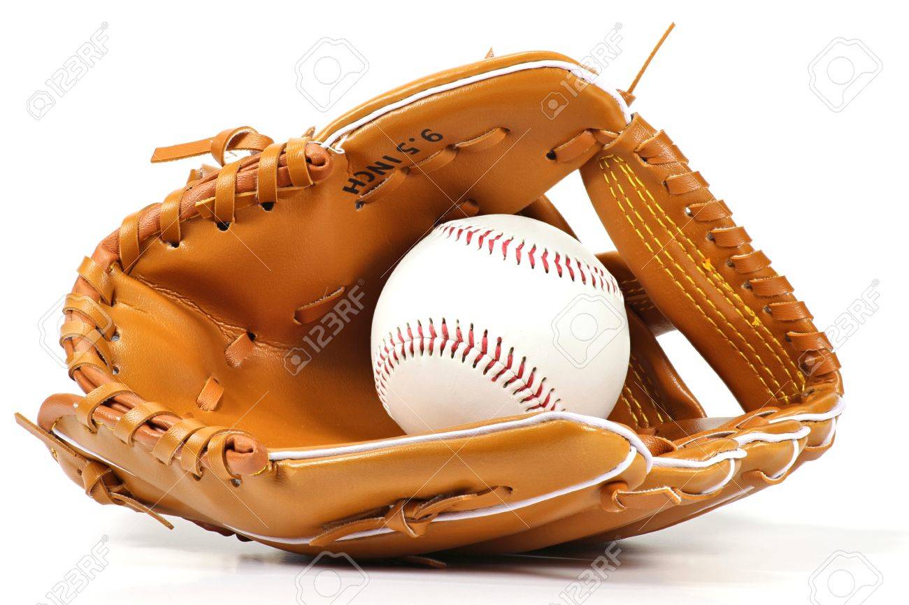 baseball equipment isolated on white background - 52955766 baseball equipment isolated on white background - 52955766