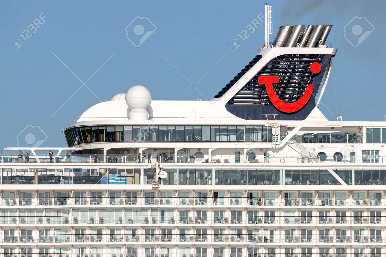 TUI cruise ship Mein Schiff 1 in the Kiel Fjord - 171121606 TUI cruise ship Mein Schiff 1 in the Kiel Fjord - 171121606