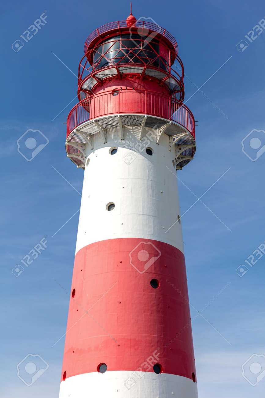 Falshoeft lighthouse at the Baltic Sea coast in Schleswig-Holstein, Germany - 171531096 Falshoeft lighthouse at the Baltic Sea coast in Schleswig-Holstein, Germany - 171531096