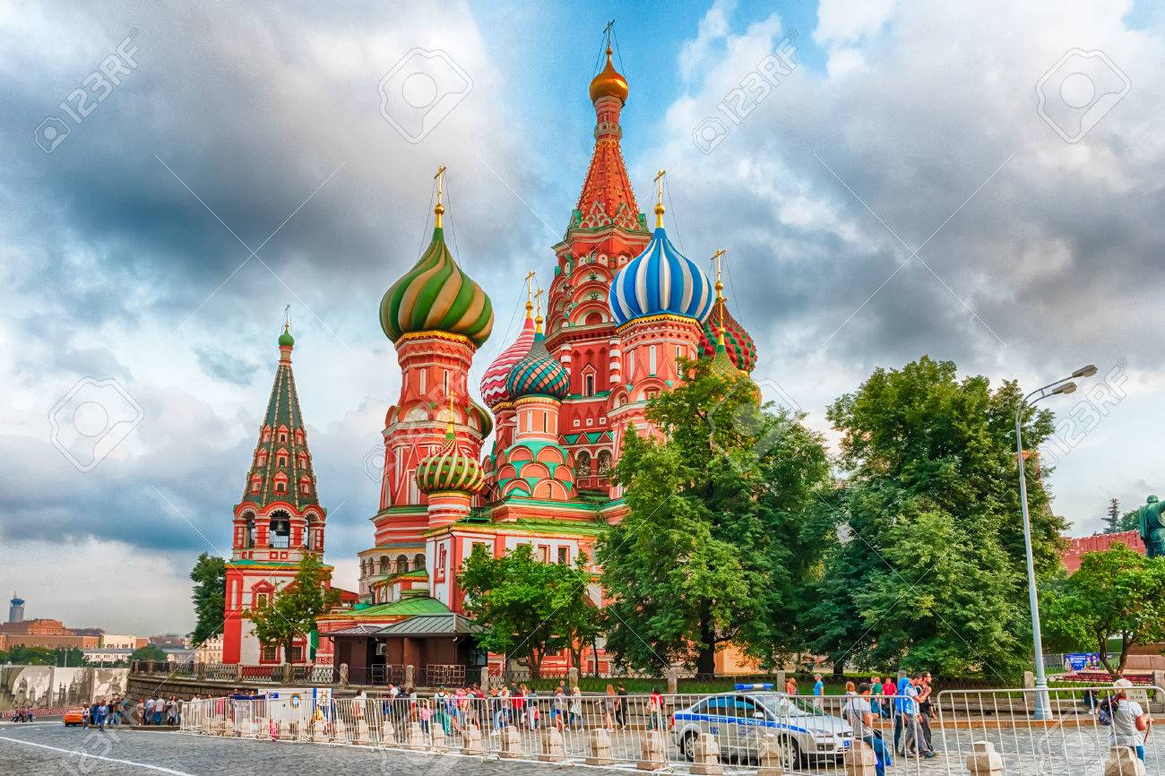 A landmark of the Russian capital A landmark of the Russian capital