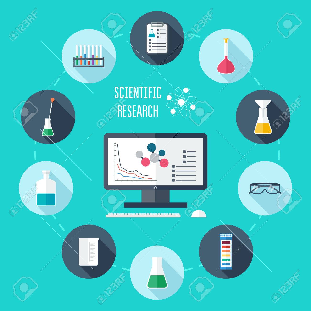 scientific poster background