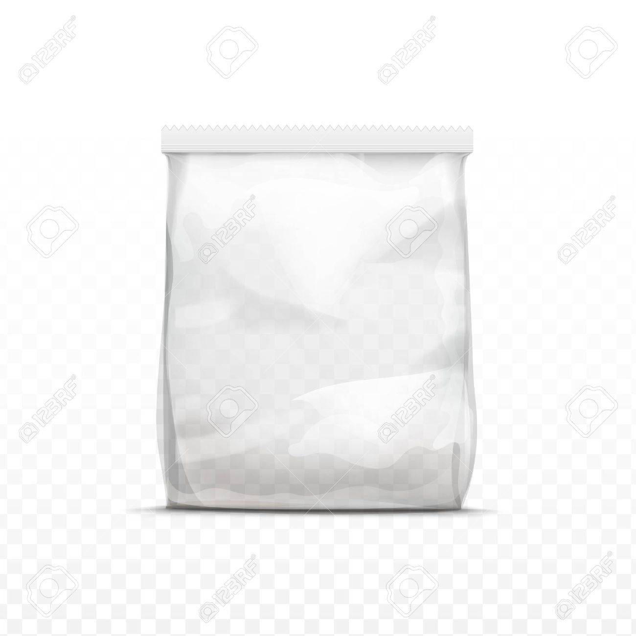 transparent white bag