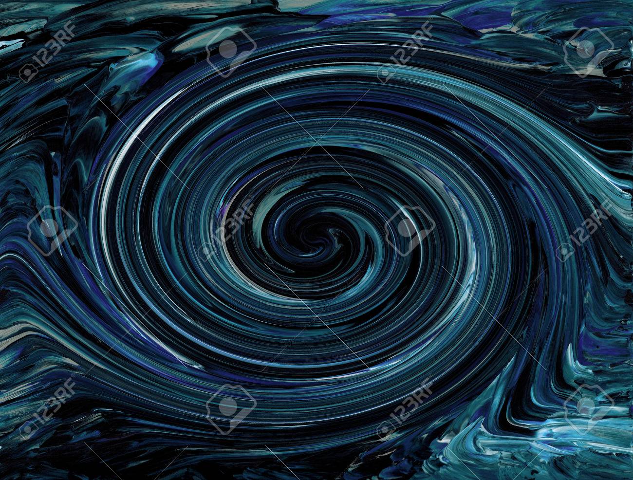 奈落の底に渦巻く の写真素材 画像素材 Image