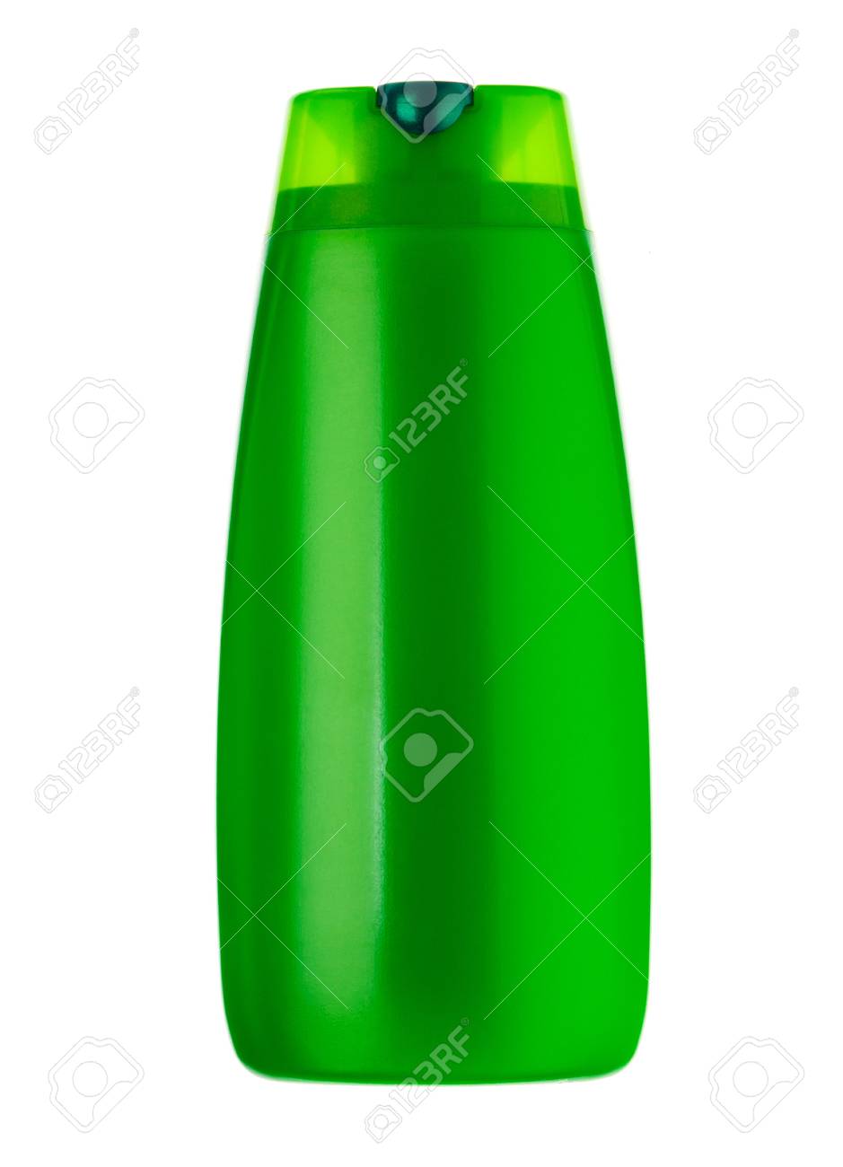シャンプーでの緑の美しさのプラスチック製のチューブ の写真素材 画像素材 Image