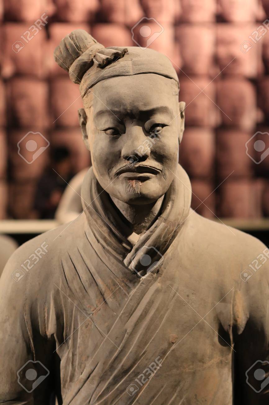 テラコッタ素材/ブッダ】像彫刻 出産する女性の像（テラコッタ